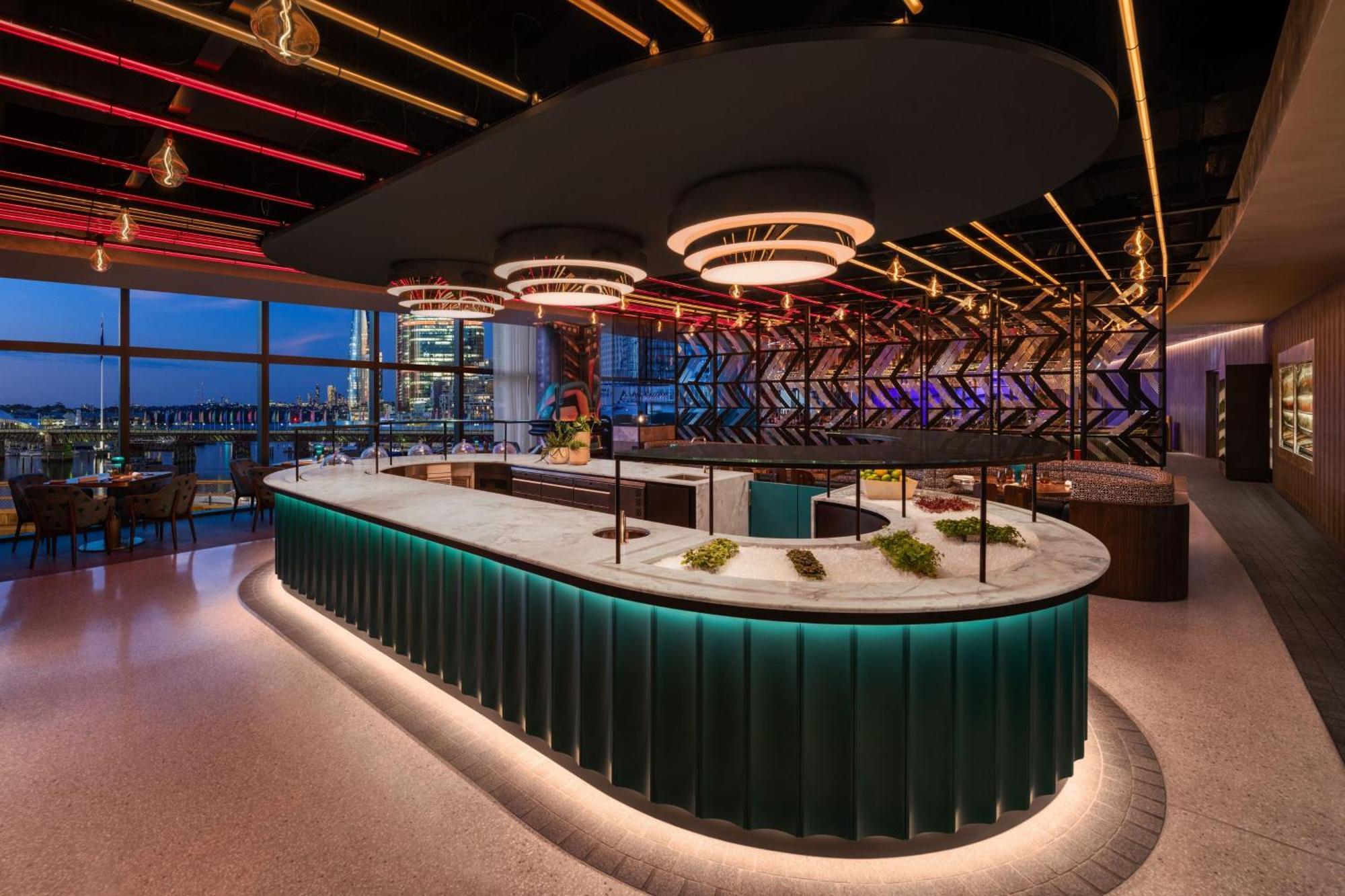 W Sydney Hotel Luaran gambar The bar at the new lounge