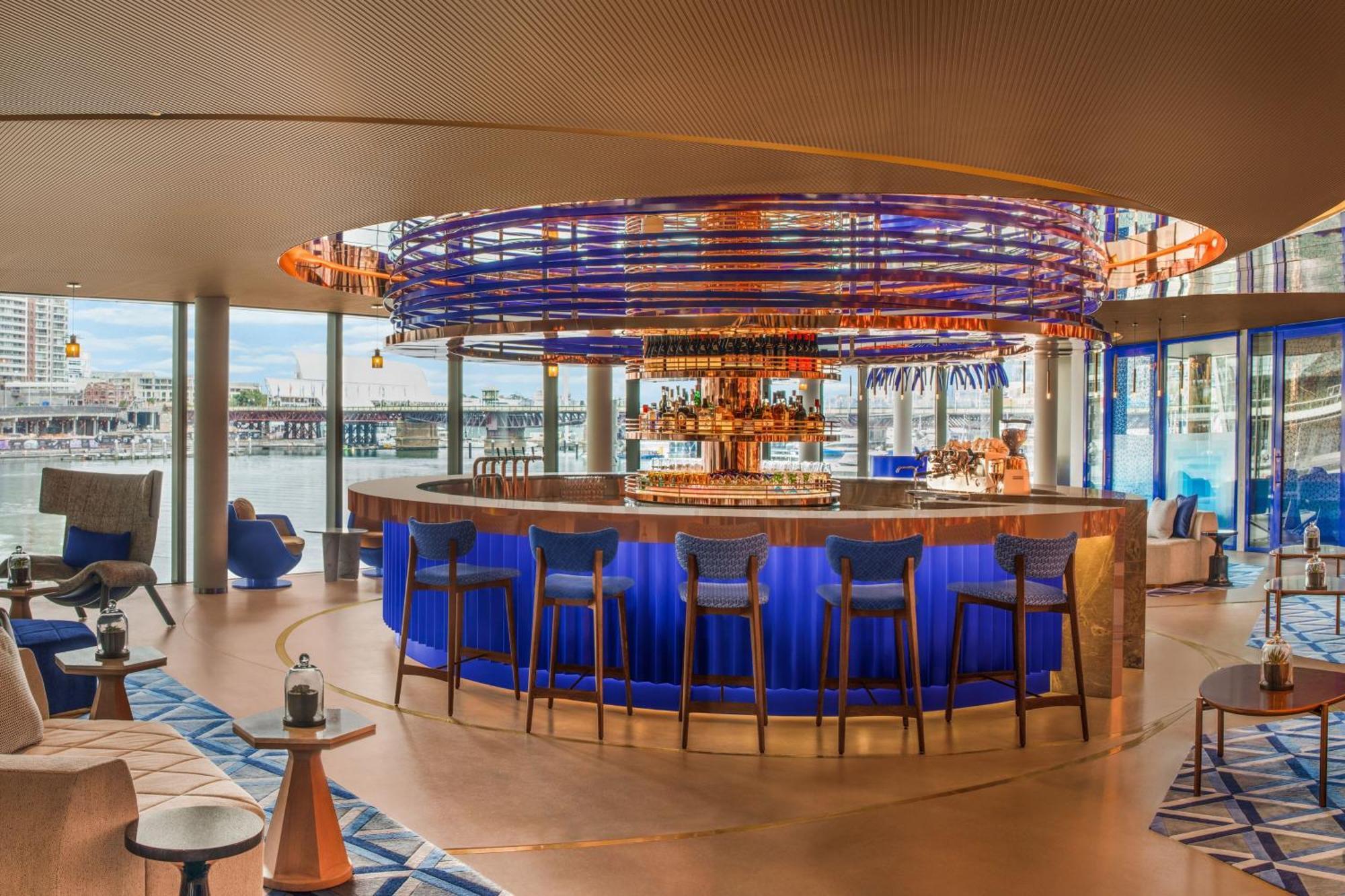 W Sydney Hotel Luaran gambar The bar at the Blue Note lounge