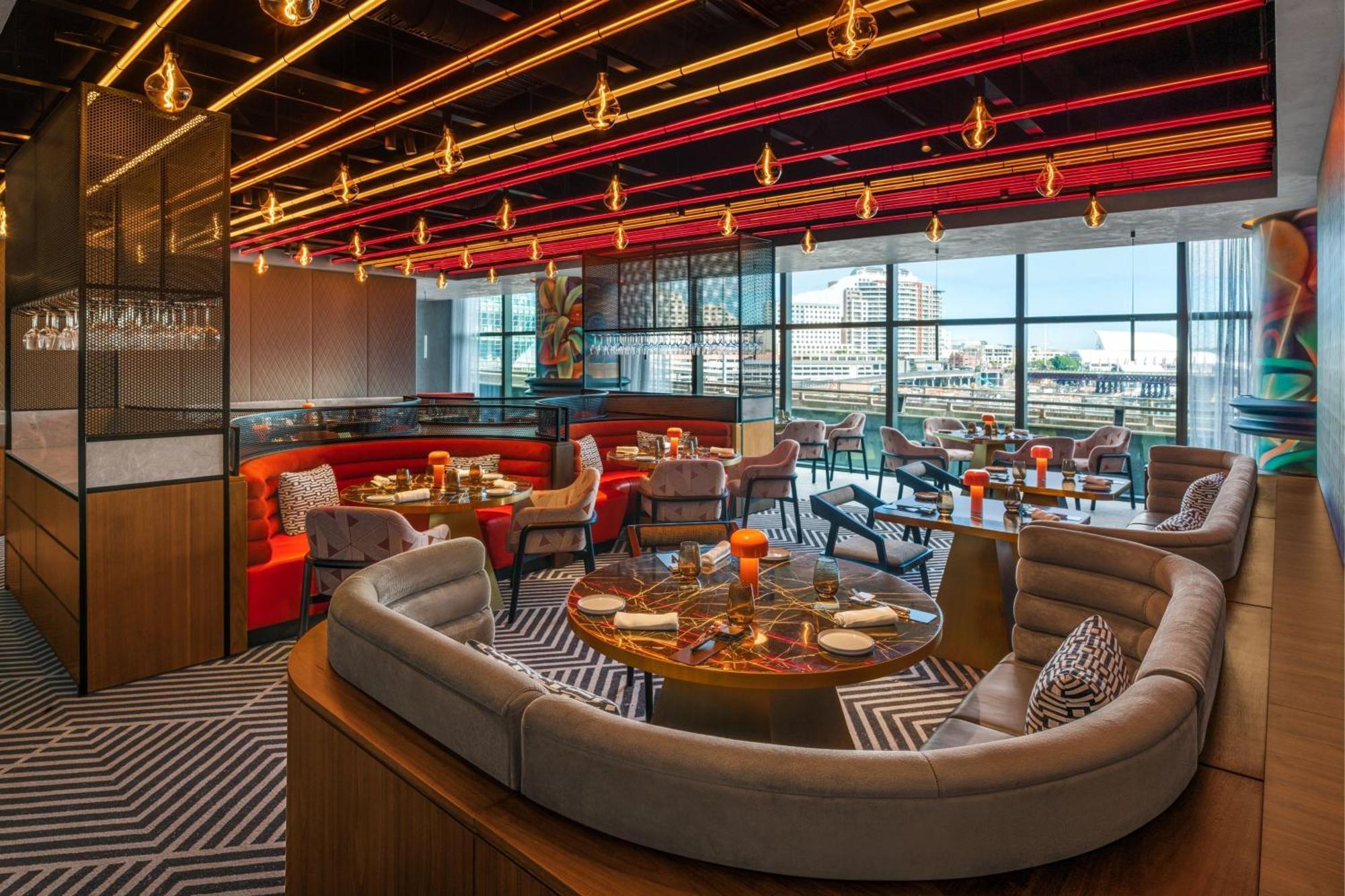 W Sydney Hotel Luaran gambar The interior of the restaurant