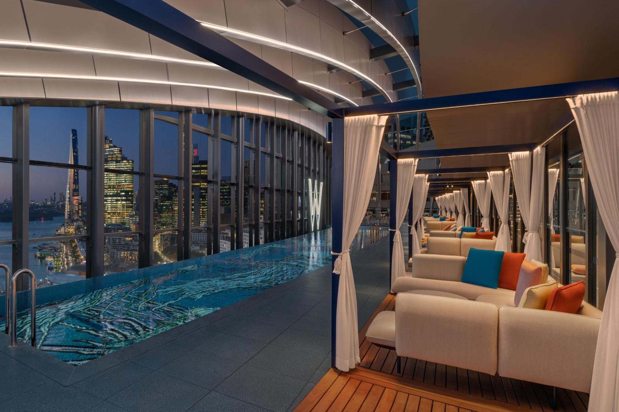 W Sydney Hotel Luaran gambar Skyline pool